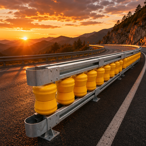 Fabricante de guardrails rodantes para autopistas, guardrails anticolisión rodantes para seguridad vial, resistentes a impactos - Product Image 1