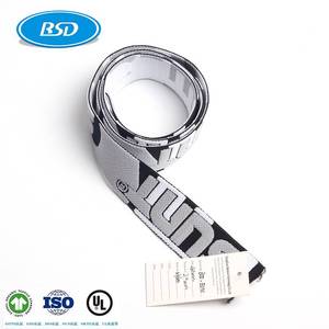 Mô hình sọc phẳng vải cuộn dây đeo may ban nhạc đàn hồi cầu vồng TPU căng làm bằng polyester/Bông có độ bền cao Oeko-Tex - Product Image 2