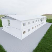 Grande maison familiale à deux étages Maison mobile préfabriquée 20 40 pieds Maison mobile Remorque modulaire Tiny 3 Bedroom