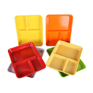 Melamine Divided <strong>Plates</strong> for Adults with Protein Carbs and Vegetables <strong>Diet</strong> <strong>Plate</strong> for Balanced Eating Home Kitchen Food Serving - Product Image 5