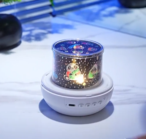 Projecteur d'étoiles BT rechargeable en forme d'œuf de dinosaure avec 6/12/21 diapositives et lampe musicale pour chambre d'enfant - Product Image 6