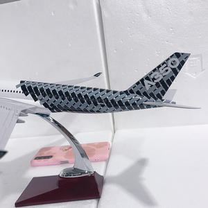 Modelo de Avión de Resina <span class=keywords><strong>Airbus</strong></span> <span class=keywords><strong>A350</strong></span> XWB de 47 cm 1/142 Prototype Airlines con Alas Fijas y Soporte de Exhibición - Product Image 3