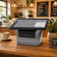 Sistem Terminal POS CITAQ S1 Lite All-in-one Multi-OS Android/Windows/Linux dengan Layar Sentuh Kapasitif 13,3 Inci