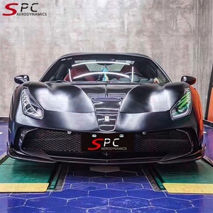 Kit <span class=keywords><strong>de</strong></span> Carrocería Estilo SPC MS para <span class=keywords><strong>Ferrari</strong></span> <span class=keywords><strong>488</strong></span> <span class=keywords><strong>GTB</strong></span>, Kit <span class=keywords><strong>de</strong></span> Carrocería Aerodinámico para <span class=keywords><strong>Ferrari</strong></span> <span class=keywords><strong>488</strong></span> Spyder, Kit <span class=keywords><strong>de</strong></span> Alerón Trasero para Modificación <span class=keywords><strong>de</strong></span> Automóviles - Product Image 2