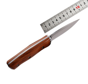 Ngoài trời OEM ODM đầy đủ tang tùy chỉnh 440 chiến thuật cố định Lưỡi dao dao săn bắn sinh tồn với vỏ bọc nylon - Product Image 3