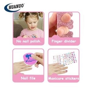 Cô Gái Giả Vờ Chơi Trò Chơi Ngân Hàng Tiết Kiệm Tiền Hộp Với Mật Khẩu, Trẻ Em Trang Điểm Kit Mỹ Phẩm Đồ Chơi Tự Làm Móng Tay Nghệ Thuật Nail Polish Set Cho Bé - Product Image 4