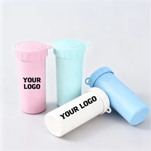 Custom Logo Reusable Double Wall Plastic Coffee Mug Promotional Gift Water Bottle