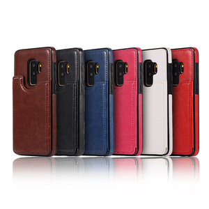 Porte-cartes à rabat en cuir PU pour <span class=keywords><strong>Samsung</strong></span> <span class=keywords><strong>Galaxy</strong></span> S10 S9 S8 <span class=keywords><strong>S7</strong></span> / S10 S9 S8 Plus / S10e <span class=keywords><strong>S7</strong></span> <span class=keywords><strong>edge</strong></span> - Product Image 6