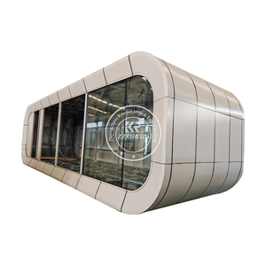 2025 Casa prefabricada de lujo Estructura de acero de Instalación rápida Villa prefabricada Cápsula espacial Casa prefabricada Casa contenedor Casa - Product Image 5