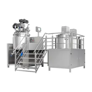 Factory manufacture liquid soap body lotion homogenizing mixer machine hand gel making machine