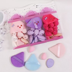 18-piece Box-packed Non-Latex <strong>Mini</strong> Finger Puff Thumb-tip Droplet Concealer Makeup Sponge Private Label Custom Logo Bulk - Product Image 2