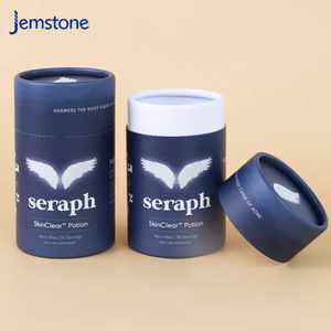 ขนาดที่กําหนดเองพิมพ์โลโก้หัตถกรรมหลอดกระดาษบรรจุภัณฑ์กระบอกหลอดกระดาษแข็ง - Product Image 5