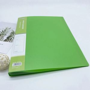 แฟ้มพลาสติกใสสีน้ำเงินคุณภาพดีที่สุด ขนาด A4 สำหรับใส่เอกสารหรือหนังสือ มีช่องใส่เอกสาร 10 20 30 40 60 80 100 ช่อง - Product Image 3