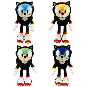 Nuevo Cross Dressing Super <span class=keywords><strong>Sonic</strong></span> Miles Prower Tails <span class=keywords><strong>Knuckles</strong></span> the Echina Shadow Short Plush Toy Doll Juguete relajante para niños Regalo - Product Image 1