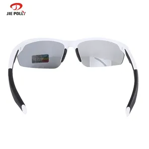 JIEPOLLY OEM Custom Factory UV400 Sports Sunglasses Cycling Eyewear Fishing Sunglasses Goggles Hiking Climbing Glasses clear