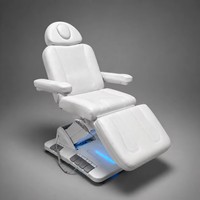 Behandlungsliege Langlebig 3-4 Motoren Elektrische Schönheits-Massageliege mit Integrierter Fußsteuerung für Medizinische Kliniken, Spa, Krankenhäuser und Salons