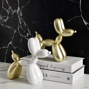 Articoli di Lusso per Arredamento Casa, Statua Scultura Moderna a Forma di Cane Palloncino per Soggiorno - Product Image 2