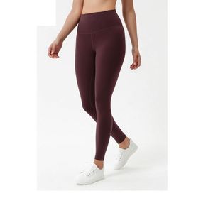 Las mujeres pantalones de yoga orgánico textiles de las mujeres de cintura alta de control de la <span class=keywords><strong>panza</strong></span> pantalones de yoga las mujeres con logotipo - Product Image 5