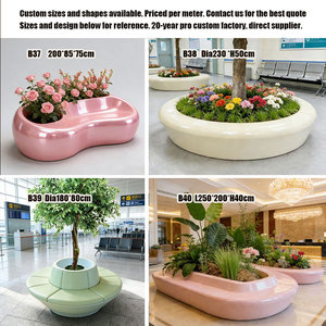 Custom Color FRP Pebble Chair Modern Hospital Waiting Bench Unique <b>Stool</b> for Clinics - Product Image 5