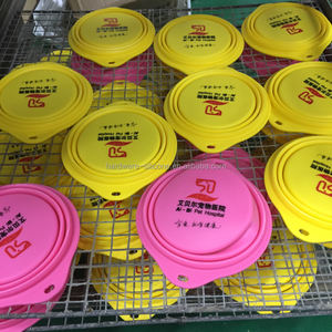 Envio Rápido, Boa Qualidade, Tigelas Portáteis para Animais de Estimação de 350ml, Dobráveis, Ecológicas e Duráveis, Tigela de Silicone para Cães - Product Image 6