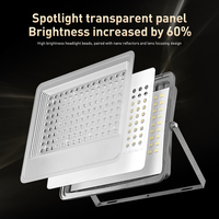 Projecteur LED à intégration DOB HPF 50W 100W 200W 400W, vente en gros usine