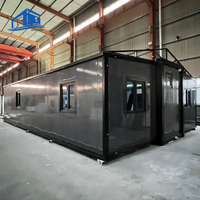 Kit de maison conteneur portable et extensible ShanHai - Design moderne, forme carrée respirante, usage polyvalent, origine Shandong