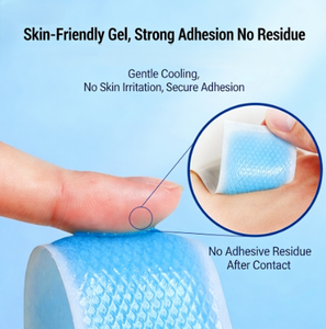 Patch Rafraîchissant Longue Durée - Gel Rafraîchissant Instantané Patch Rafraîchissant pour l'Été pour les Maux de Tête et la <span class=keywords><strong>Fièvre</strong></span> - Product Image 2