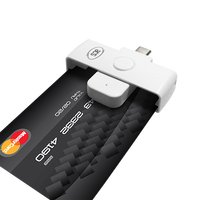 (USB Tipo-C) Lector de Tarjetas Móvil Inteligente OTG PocketMate II ACR39U-NF para Tarjetas de Contacto ISO7816