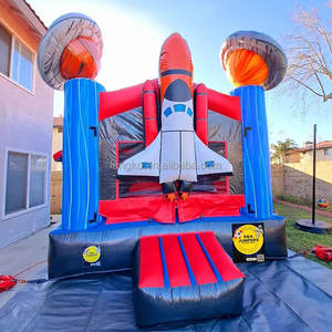 Weltraumrakete Kids Bounce House Fusée spatiale Hupfburg Party <span class=keywords><strong>Location</strong></span> d'équipement <span class=keywords><strong>pour</strong></span> événements - Product Image 1
