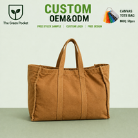 Grand sac fourre-tout en toile marron camel pour femmes, sac de shopping réutilisable en coton, sac écologique pour les courses, la plage et les voyages
