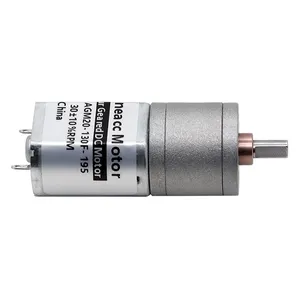 20GA130 80RPM 600g.cm torsi micro spur Gear mengurangi Motor DC untuk kunci listrik dari Foneacc Motor