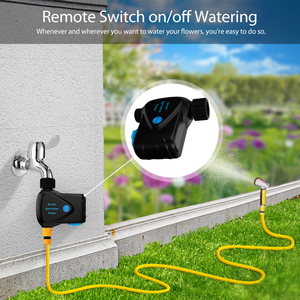LEDEAST, válvula de suelo de jardinería, temporizador de Control de agua automático para exteriores, temporizador de rociador inteligente <span class=keywords><strong>WiFi</strong></span>, IP65, - Product Image 3