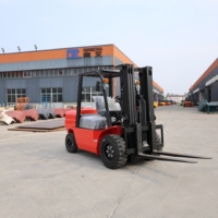 Chariot élévateur diesel autoporteur personnalisé de 1,5 tonne, 3 tonnes, 4 tonnes, levée de 2 à 6 m, avec autres accessoires