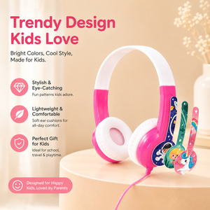 Casque Bluetooth Premium pour Enfants avec Réduction Active du Bruit, Son HD Audiophile, Sans BPA, Idéal pour les Voyages - Product Image 4