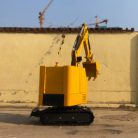 La plus petite mini-pelle au monde 0,5 tonne 0,6 tonne 0,8 tonne pelle électrique au meilleur prix