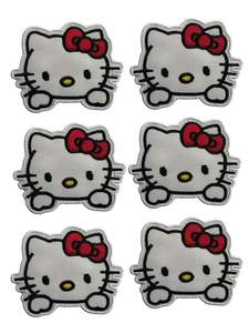 Patch Bordir Hewan Kartun Diamond <span class=keywords><strong>Cat</strong></span> untuk Industri Berat, Bahan Kain Chiffon, Pita Bordir dengan Pengait PVC Tanpa Lem di Belakang - Product Image 4