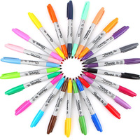 Sharpie-Marqueurs permanents à pointe fine pour tissus et vêtements