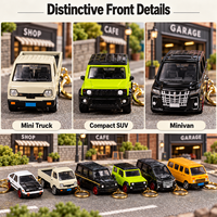 Porte-clés en métal miniature de voiture, SUV, camionnette, modèle en alliage, cadeaux promotionnels personnalisés en gros