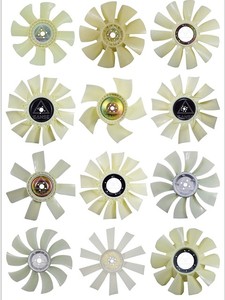 พัดลมเครื่องยนต์4HK1 8-98018507-0 8980185070พัดลมระบายความร้อนหม้อน้ำสำหรับ ZAX210-3 ZAX200-3 <span class=keywords><strong>Hitachi</strong></span> - Product Image 4