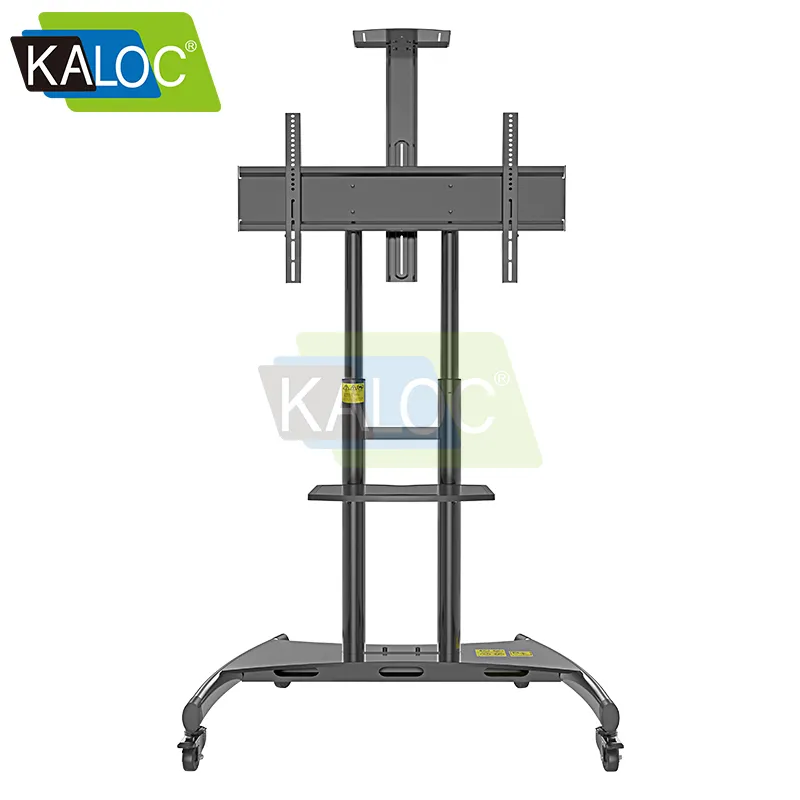 Soporte de TV KLC-180, móvil con cerradura de seguridad, hasta 200 libras, Universal, con ruedas