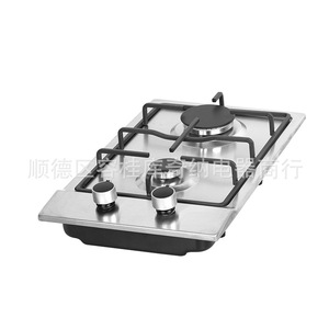 เตาแก๊สแบบฝัง 2 หัวเตา ขนาด 30 ซม. สำหรับใช้ในครัว - Product Image 4