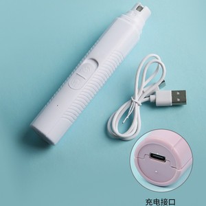 Lime à ongles électrique pour animaux de compagnie avec détecteur de ligne sanguine LED pour chiens, chats, chiots, petits et grands animaux, chargement USB, fonctionnement silencieux - Product Image 5