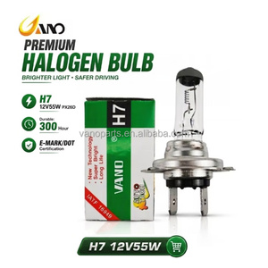 Lampadina per <span class=keywords><strong>Moto</strong></span> WANOU H7 12V55W PX26D con Certificazione E-mark, Sostitutiva per Lampade Alogene - Product Image 1