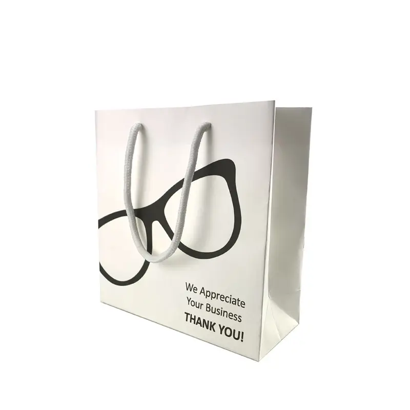 Voorraden Mode Optische Mode Optische Brillen Bril Winkels Papieren Boodschappentas