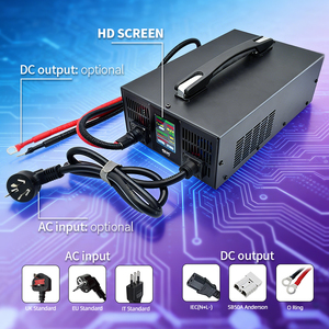 Chargeur <span class=keywords><strong>de</strong></span> batterie lithium-ion réglable 63V 67.2V 84V 92.4V 50A 45A 40A à <span class=keywords><strong>prix</strong></span> d'usine avec affichage LED et charge rapide 3300W - Product Image 2