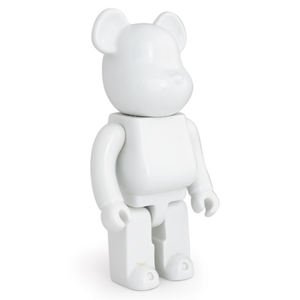 ホワイトDIY7cm 100% プレーンペイントストリートアートレジンスタチューフェイズベアレンガコレクタブル - Product Image 1