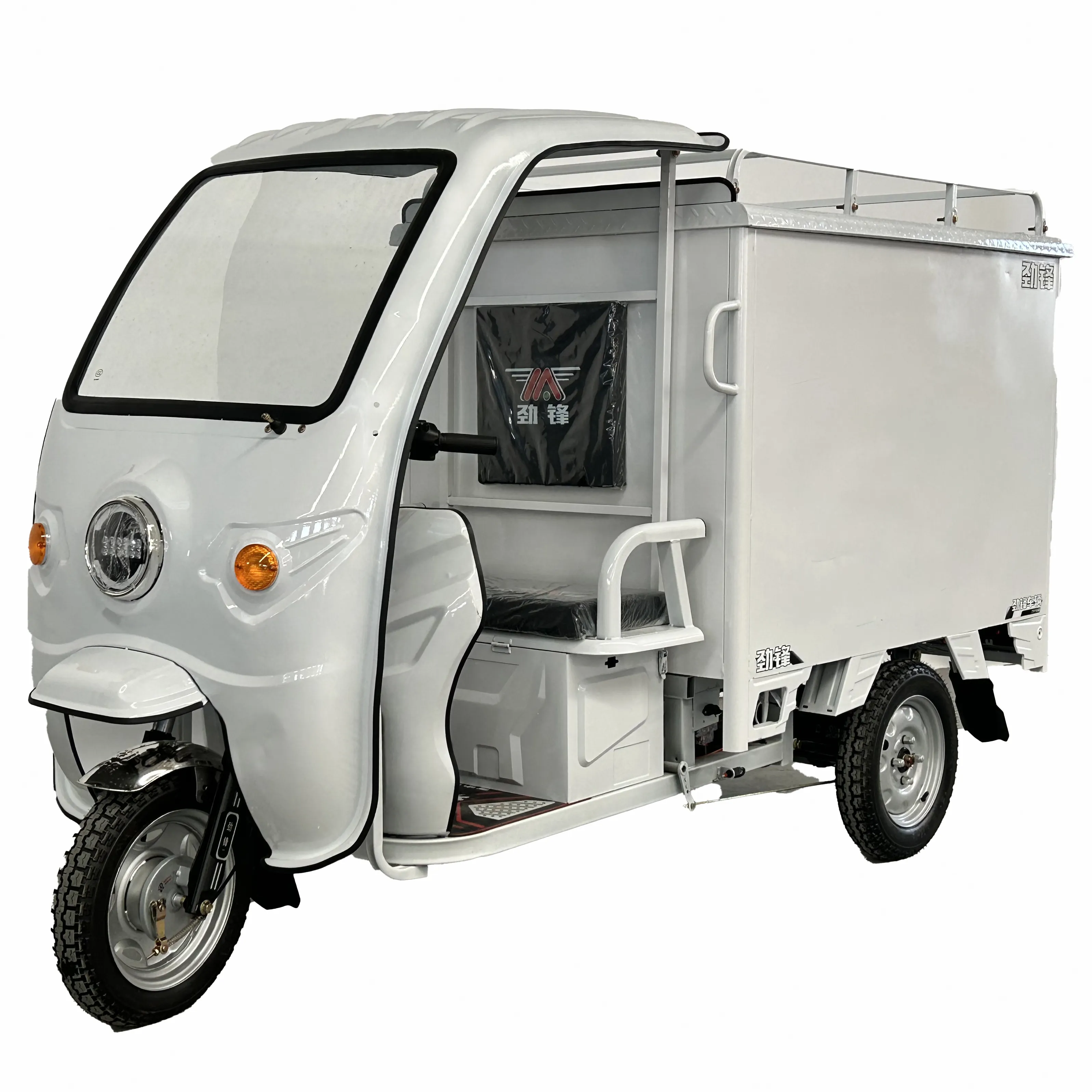 Offre Spéciale nouveau véhicule express 800W nouvelle énergie cabine fermée électrique Cargo Trike