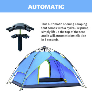 Tienda de <span class=keywords><strong>camping</strong></span> familiar inflal al aire libre de calidad de lujo más vendida para <span class=keywords><strong>la</strong></span> venta de tiendas de campaña de doble capa - Product Image 5