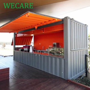 Wecare di động <span class=keywords><strong>container</strong></span> cà phê kiosk quán cà phê ngoài trời quán cà phê quán cà phê đúc sẵn nhà hàng <span class=keywords><strong>container</strong></span> với nhà bếp đầy đủ - Product Image 5