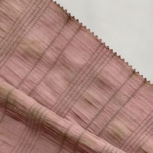 Tissu en maille à ressorts haute densité, durable, froissé, léger, en polyester/spandex, respirant, pour rideaux, vente en gros - Product Image 4